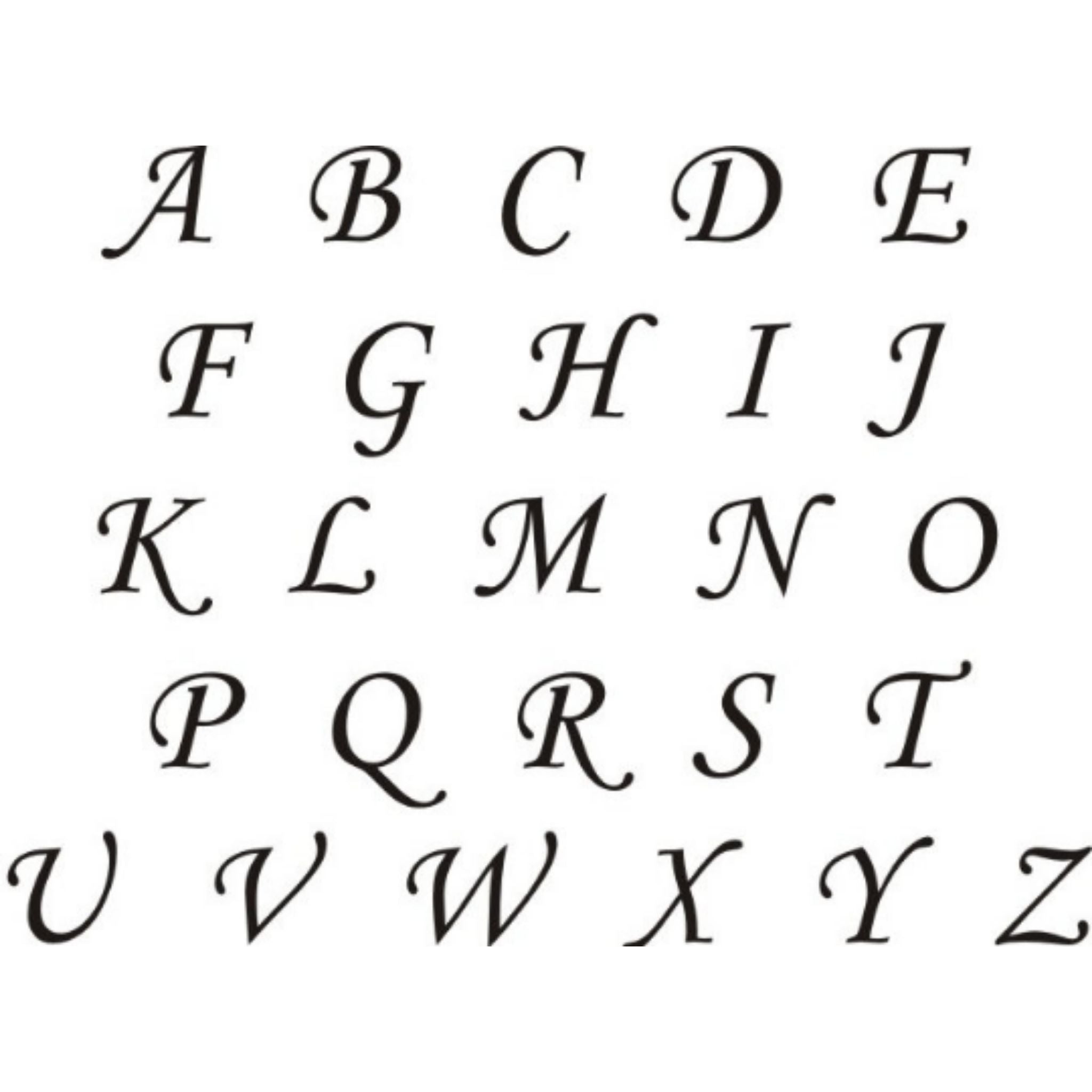 Initial Charms - Sterling Silver or Gold Filled