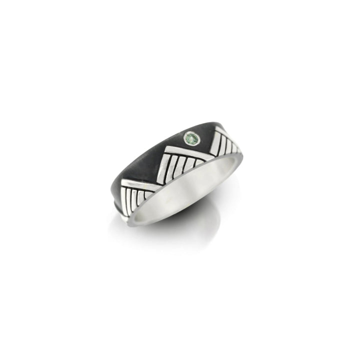 Mountain Ring Band by Jen Lesea
