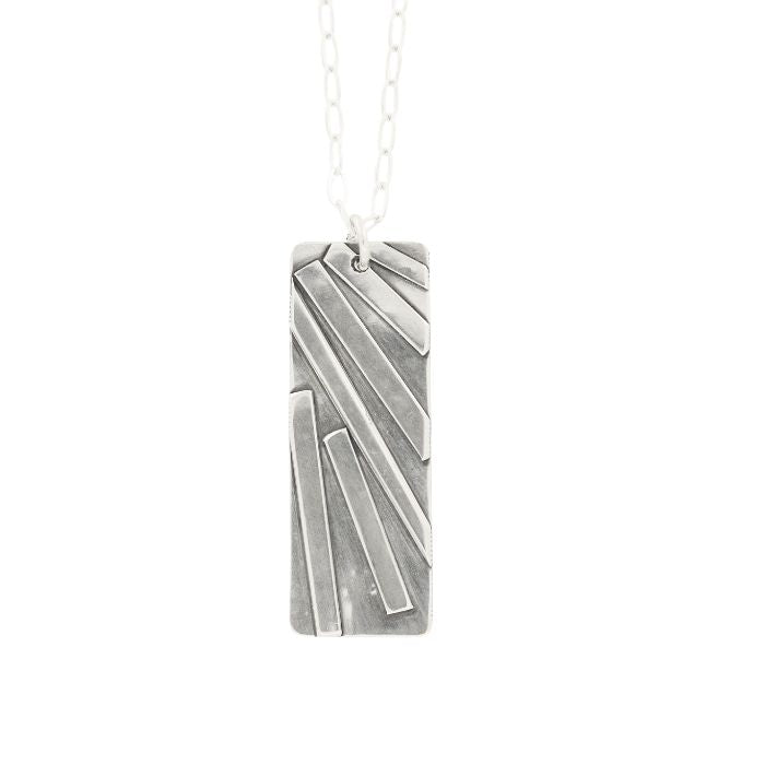 Fused Silver Necklaces