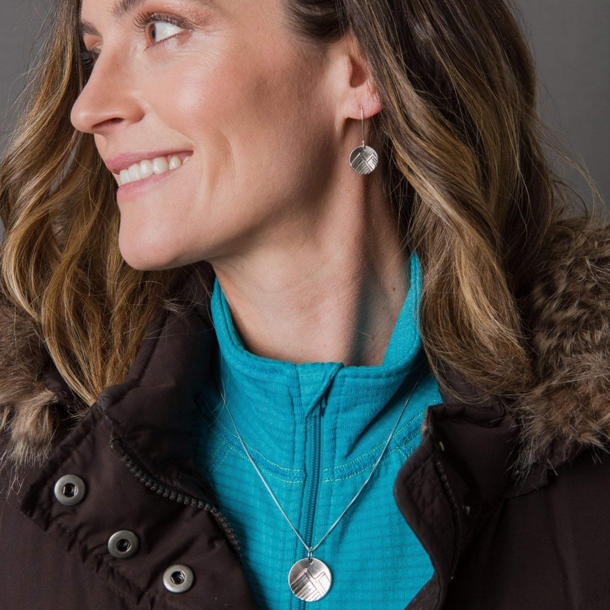 Silver Mountain Necklace