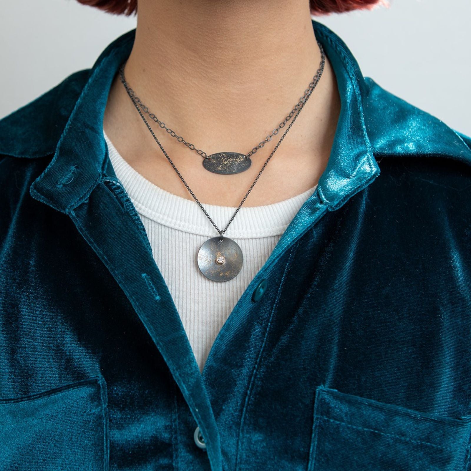 East-west Oval Necklace