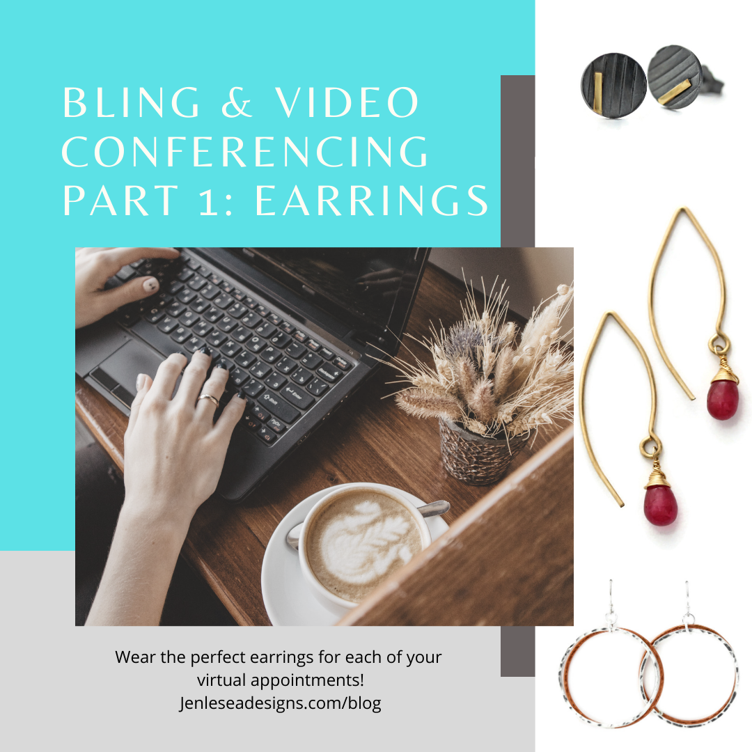 Virtual Meeting Fashion Part 1: Earrings