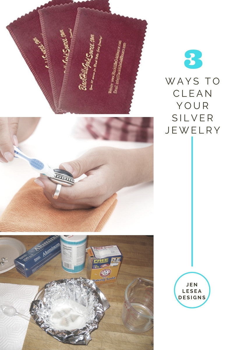 How to Clean Sterling Silver Jewelry