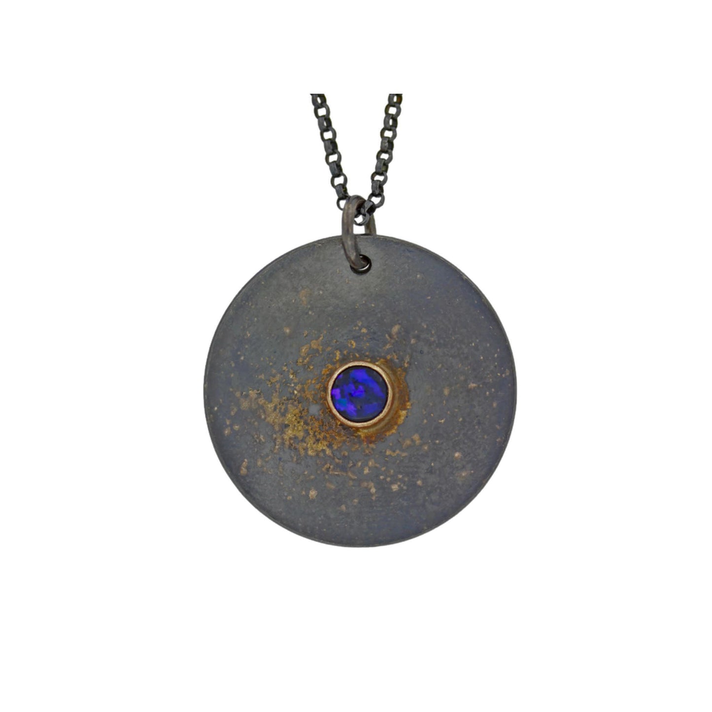 Black Opal Necklace 