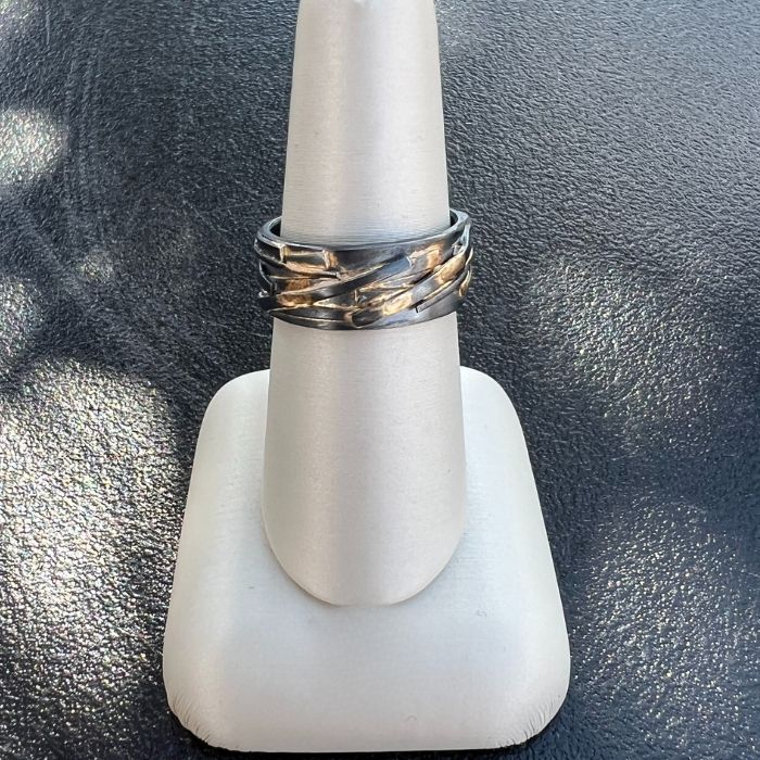 Mixed Metal Ring: Size 7.5