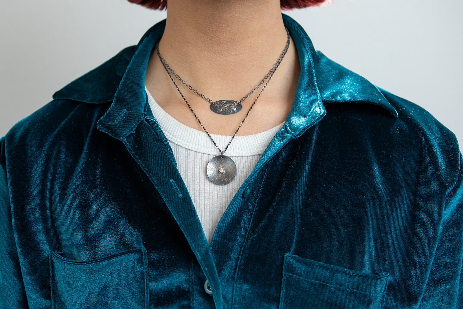 East-west Oval Necklace