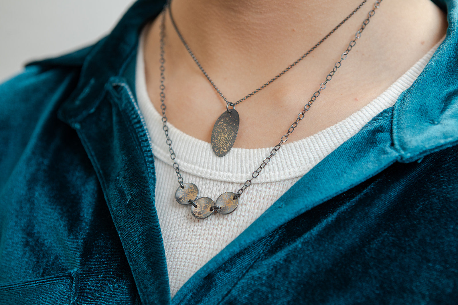 3 Coin Necklace