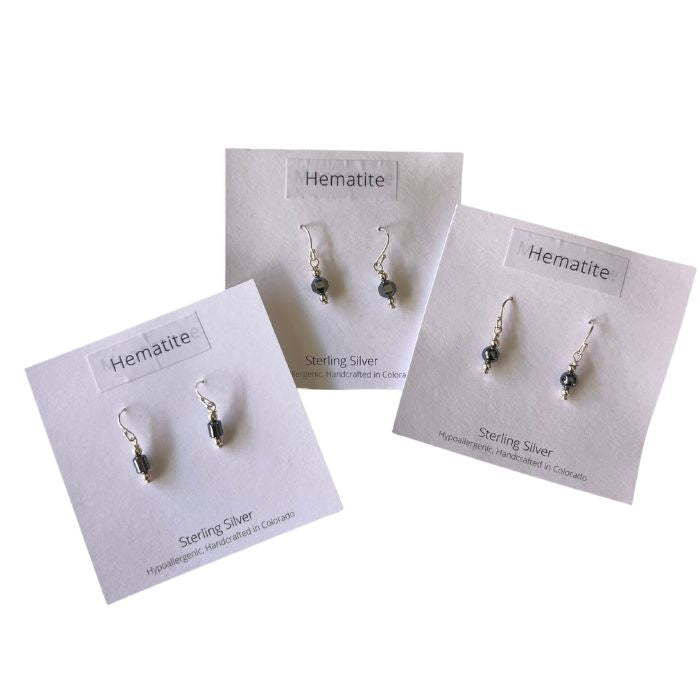 Beaded Gemstone Earrings