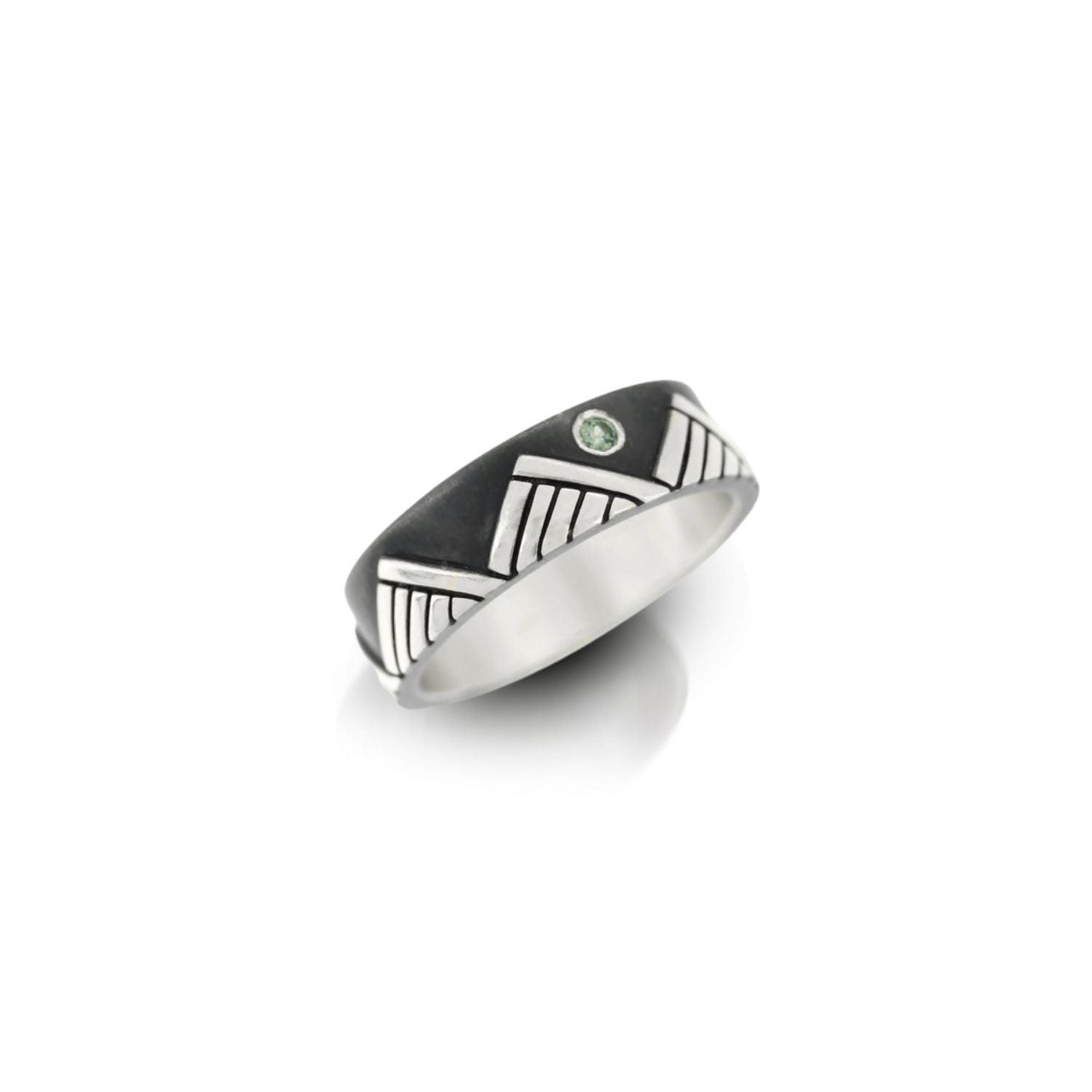 Mountain Ring: Sterling Silver