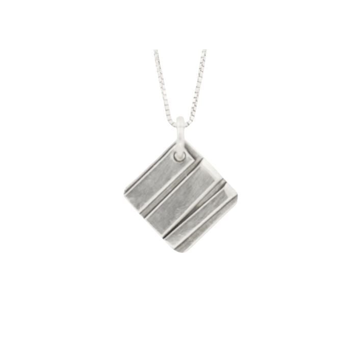 Fused Silver Necklaces