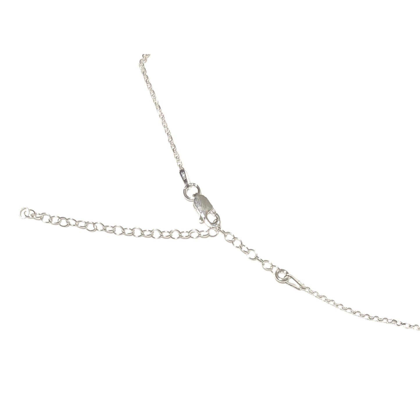Mini Mountain Necklace with Diamond Moon