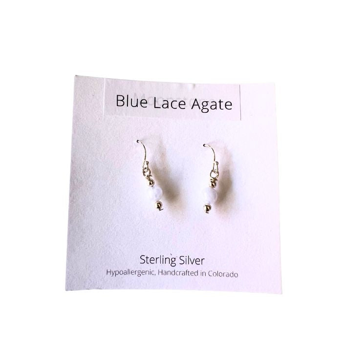 Beaded Gemstone Earrings