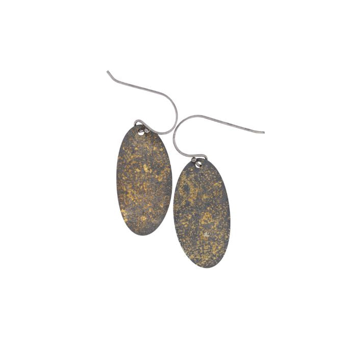 Galaxy Oval Earrings