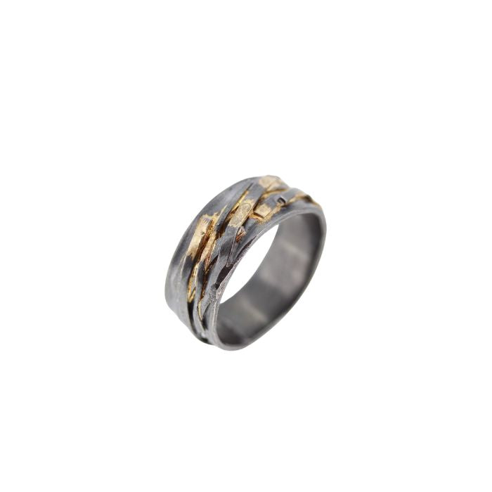 Mixed Metal Ring: Size 7.5