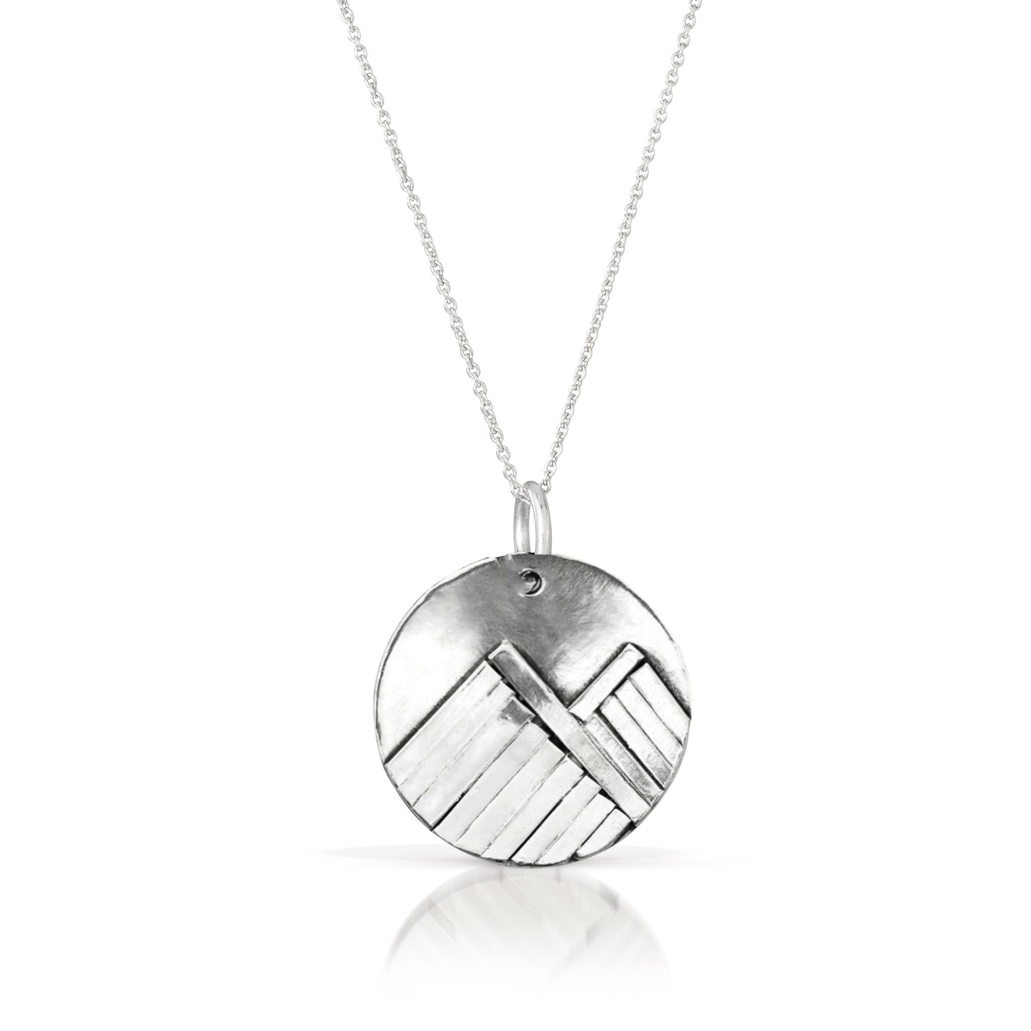 Silver Mountain Necklace