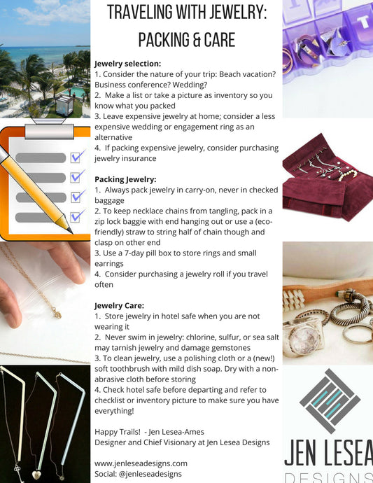 Jewelry Travel Care Guide