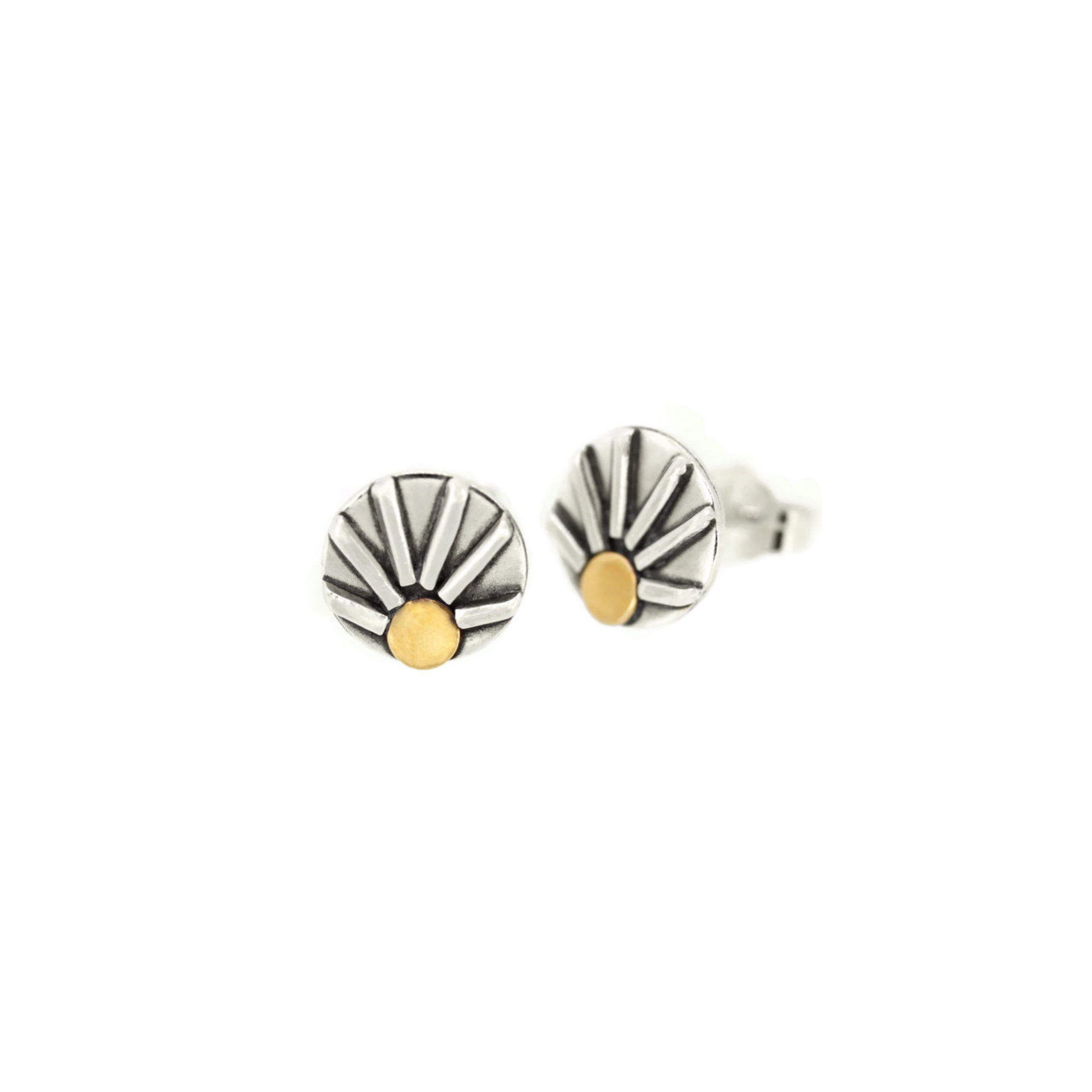 Shine Stud Earrings by Jen Lesea Designs